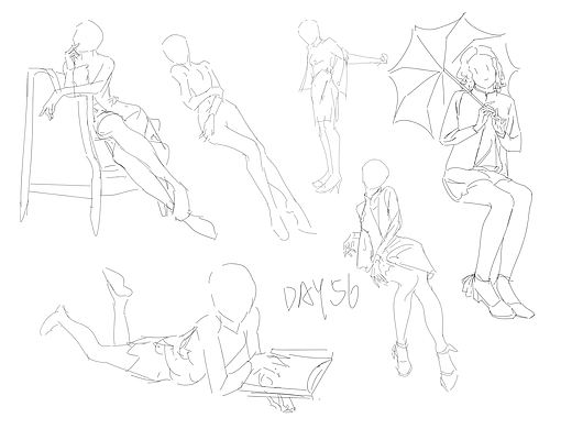 #速写60天挑战赛# day56@速写班长 目前为止最大摆