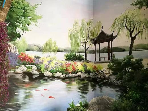 地产架空层墙绘