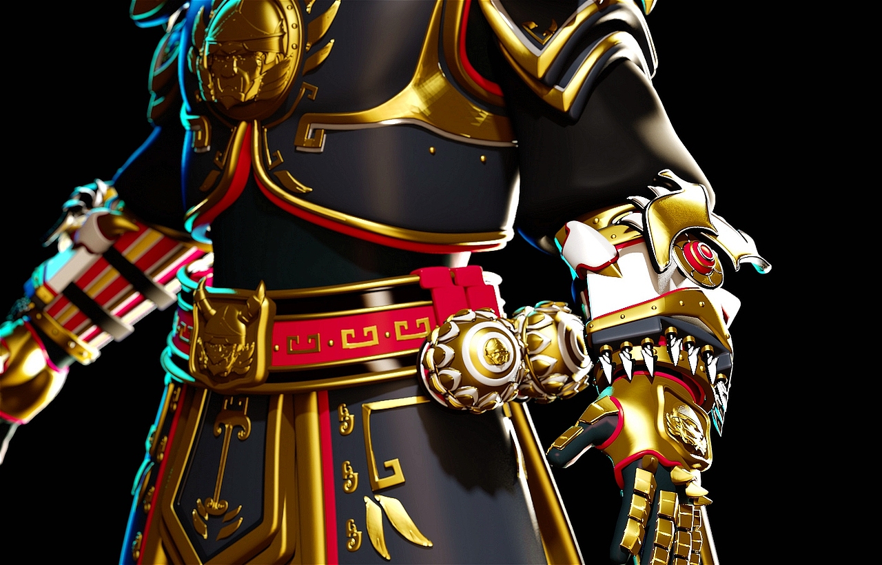 "变脸" 盔甲 羽林-莫名 枪火游侠角色设计与衍生（图ZMTA0ODgxNDUy） - 概念设定 - 站酷设计师artanisterry原创素材 - 站酷ZCOOL