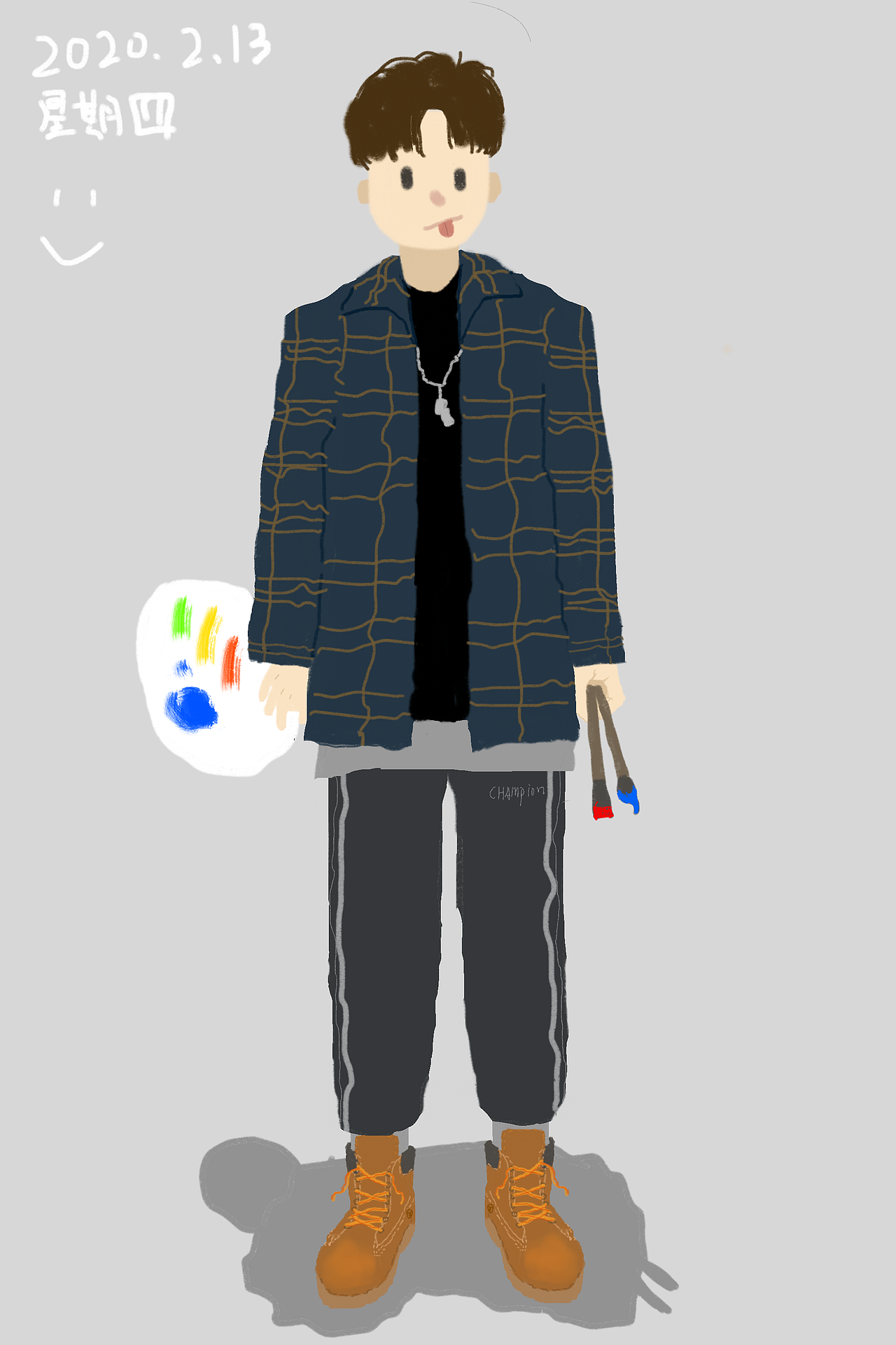 每日一画 procreate（图ZMTk1OTY3NDM2） - 创作习作 - 站酷设计师ESHAQ原创素材 - 站酷ZCOOL