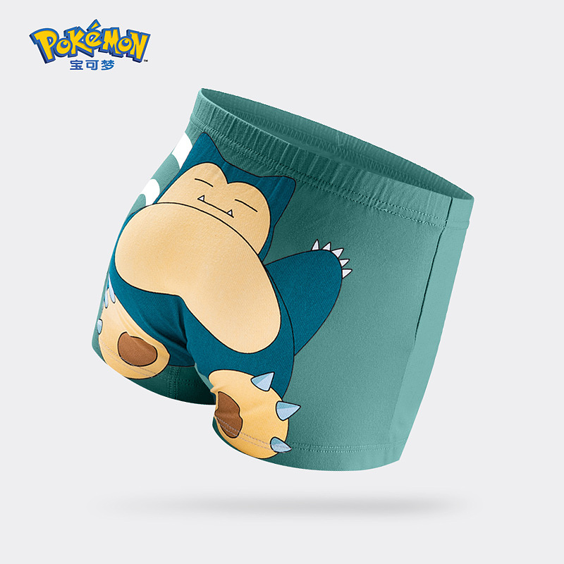 皮卡丘宝可梦宠物小精灵联名儿童内裤