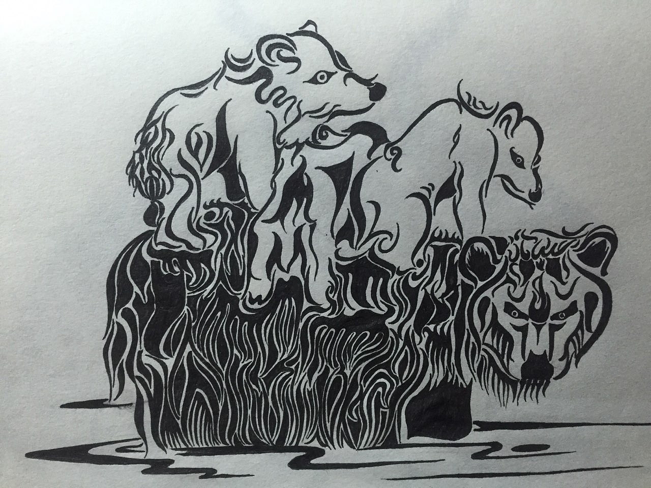 一些手绘插画练习作品（图ZMjkzOTA1MTI=） - 创作习作 - 站酷设计师北水十四原创素材 - 站酷ZCOOL