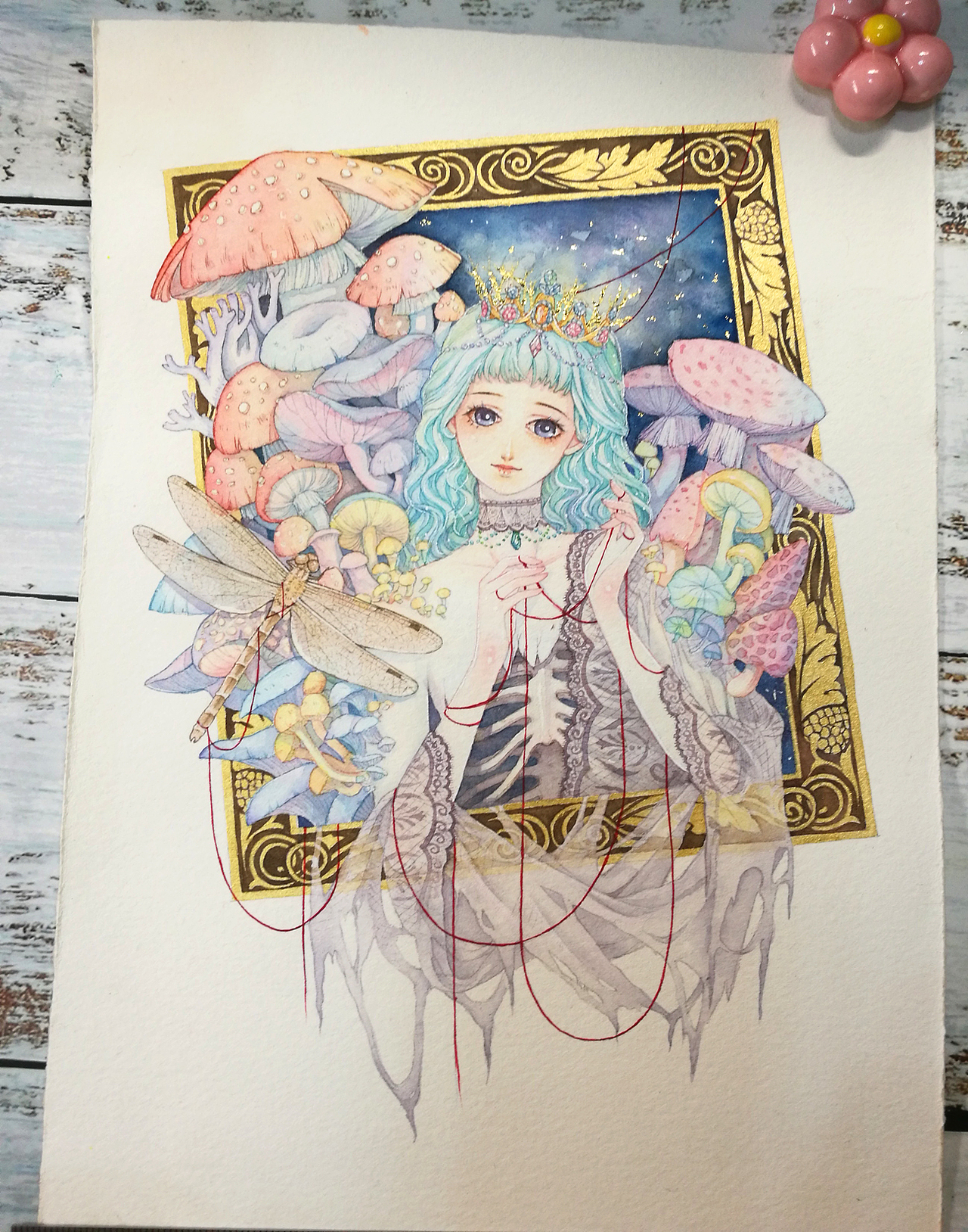 暗黑系女王范少女