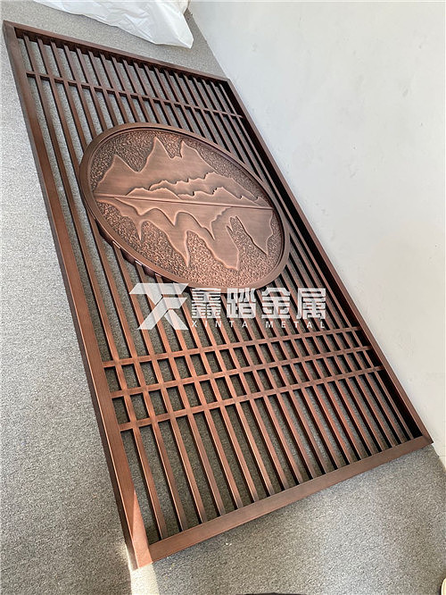 中西风格的各种不锈钢屏风款式图片参考