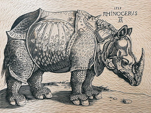 手工雕刻黑白木刻版画