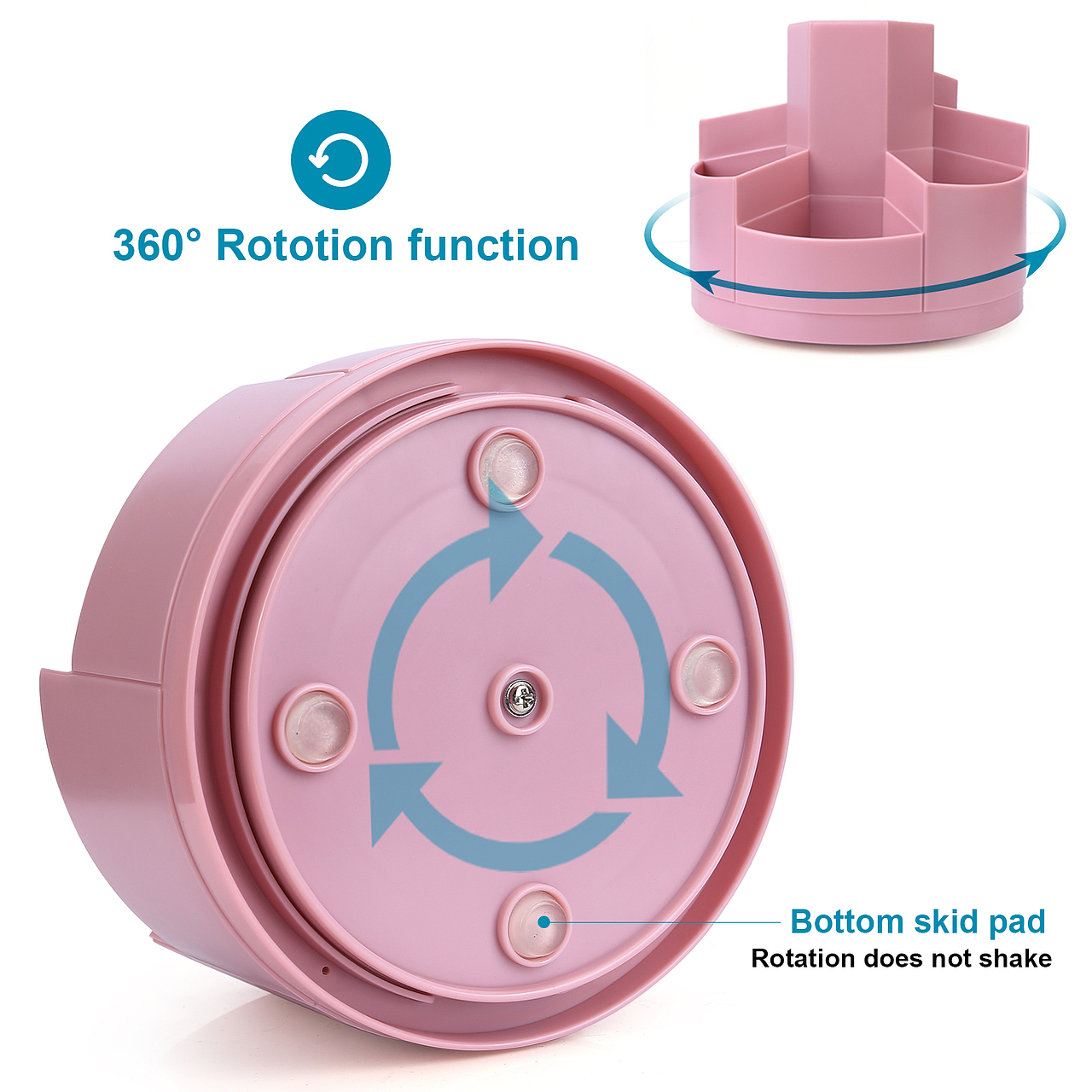 亚马逊产品摄影之办公产品塑料旋转笔筒