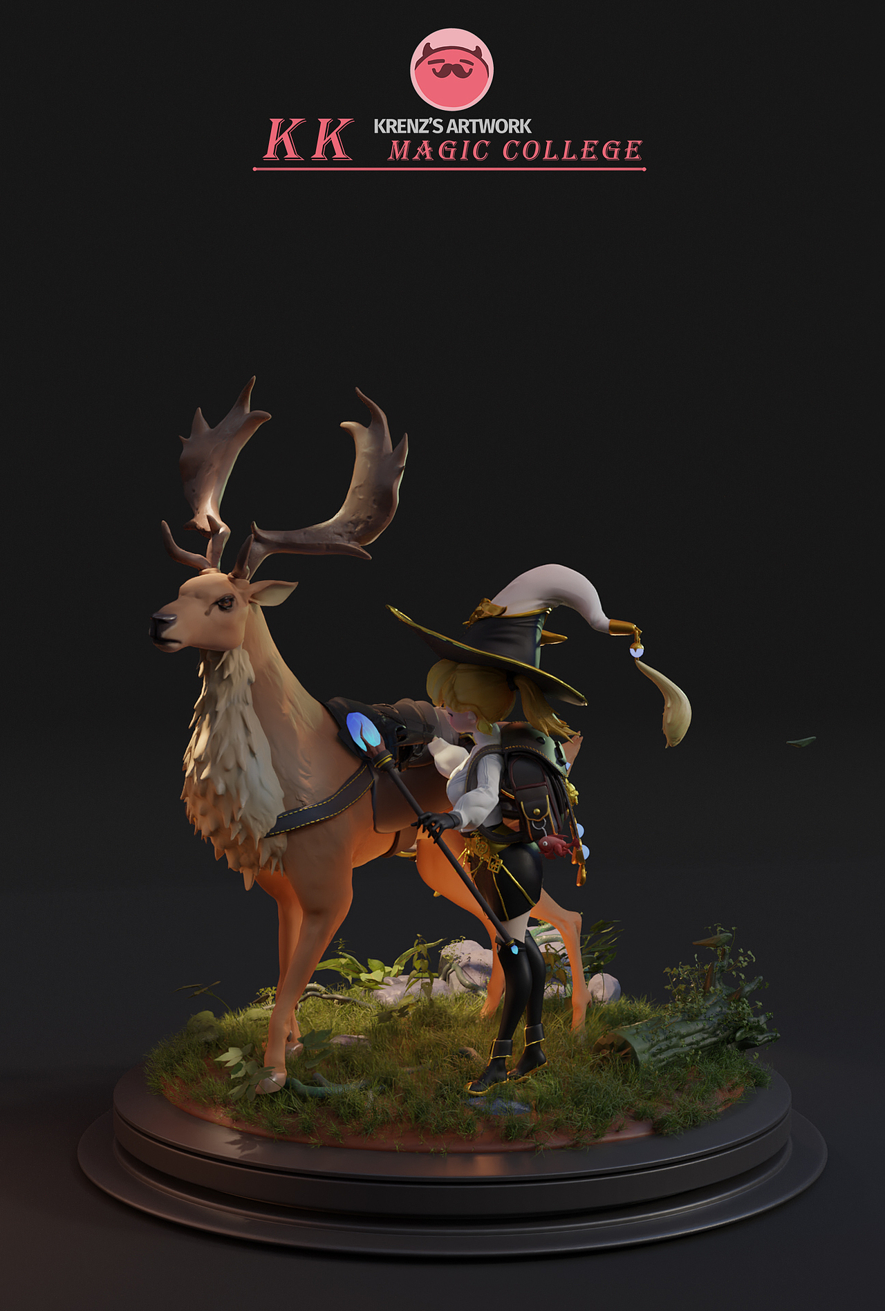 3D手办模型-坐骑