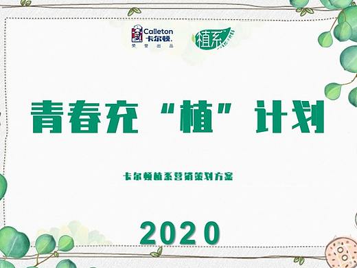 卡尔顿植系策划案 《青春充“植”计划》