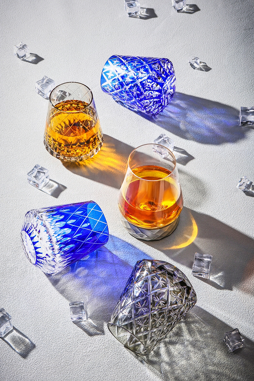 雪兰莪玻璃杯拍摄