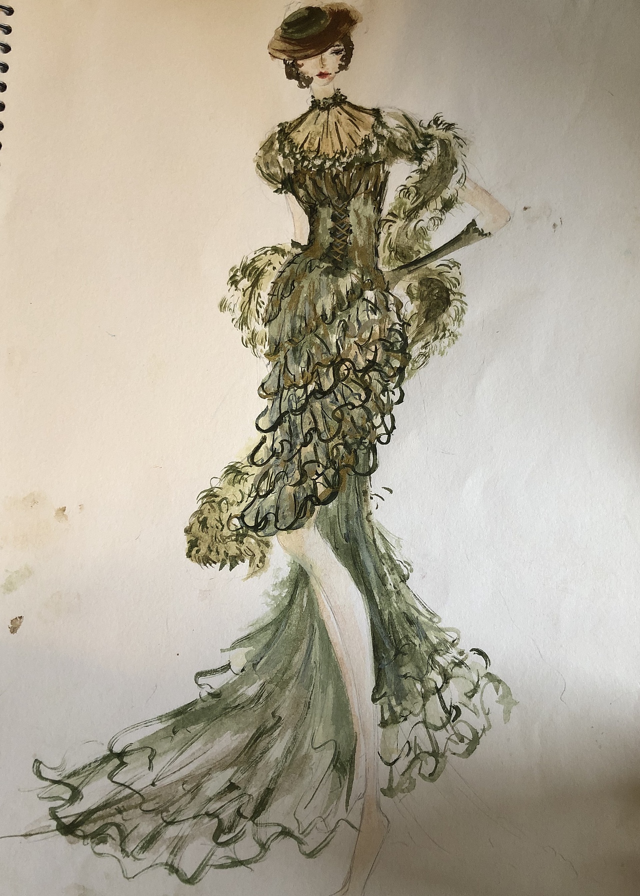 服装设计|纯艺术|绘画|早见华夫圈_原创作品-站酷zcool