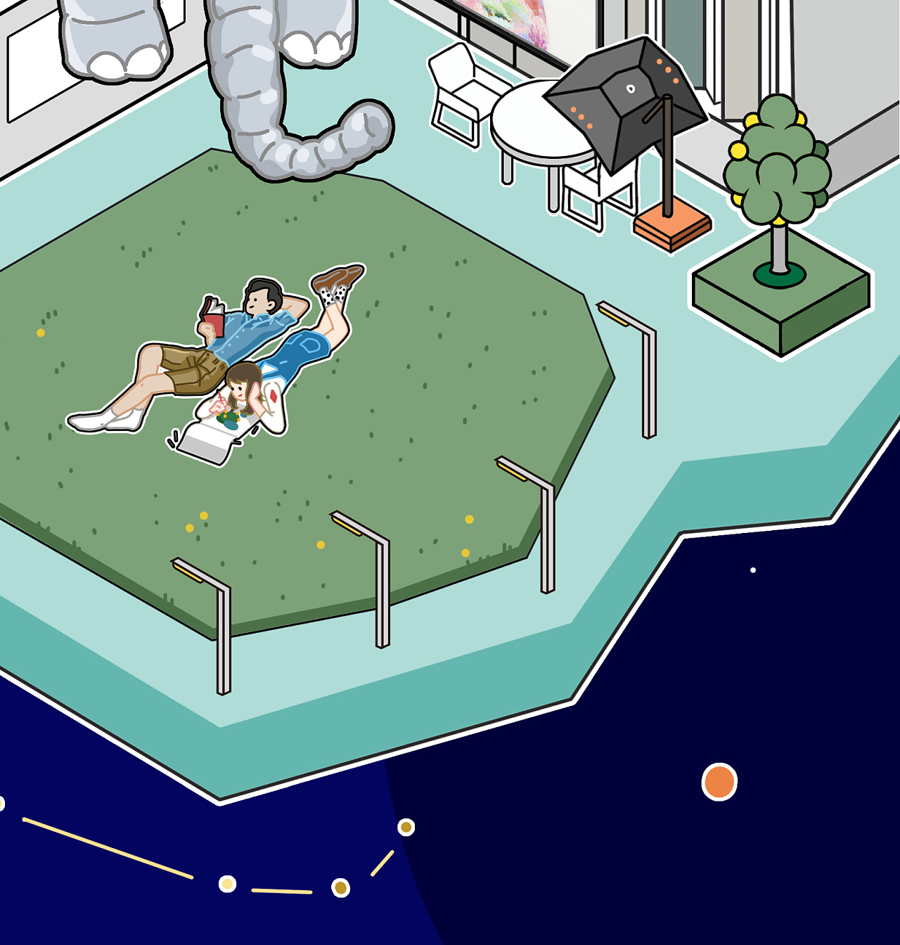 kate chan「 华润万象天地 」 插画/ gif /宣传