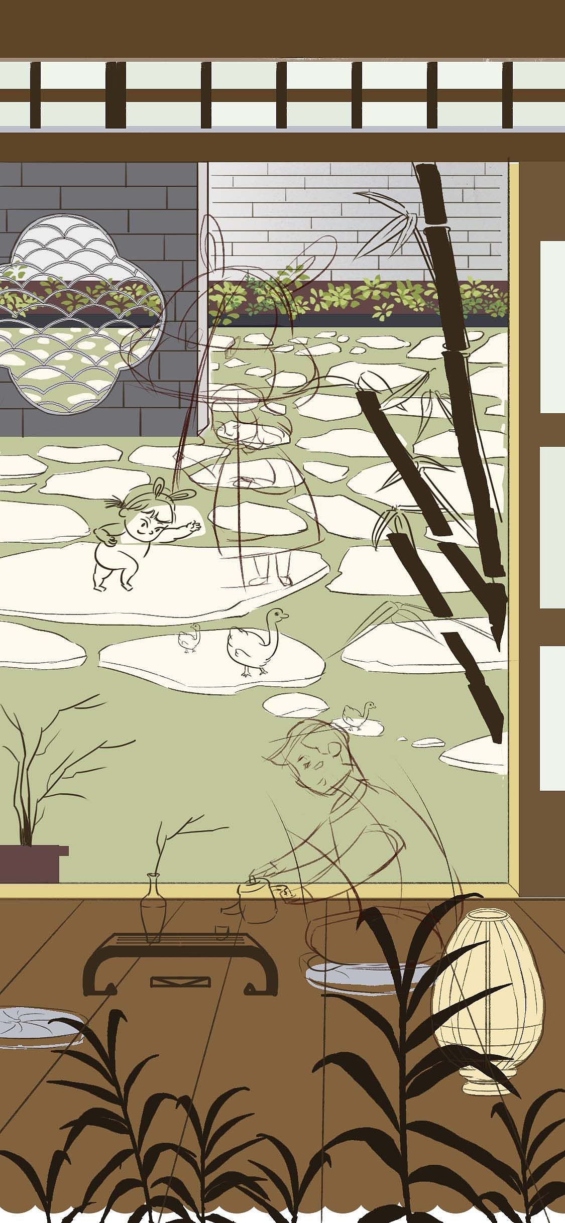 2个月画一张图，期待夏天快点到来吧！（图ZMzM4NjUzMzA4） - 绘本 - 站酷设计师诺拉麻麻原创素材 - 站酷ZCOOL