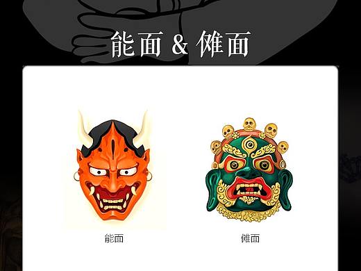 能面&傩面