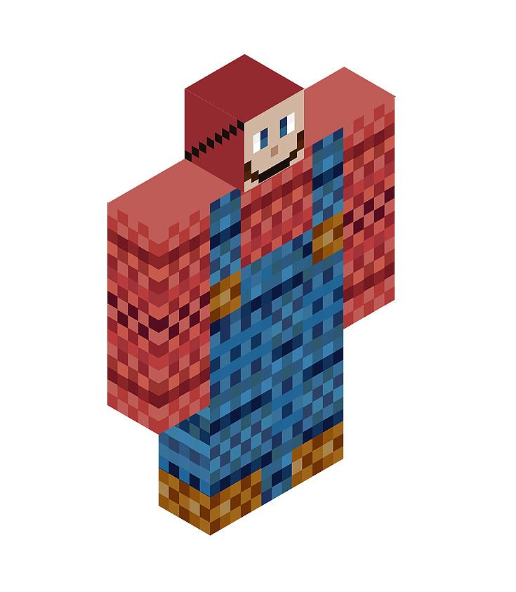 2.5d我的世界小人