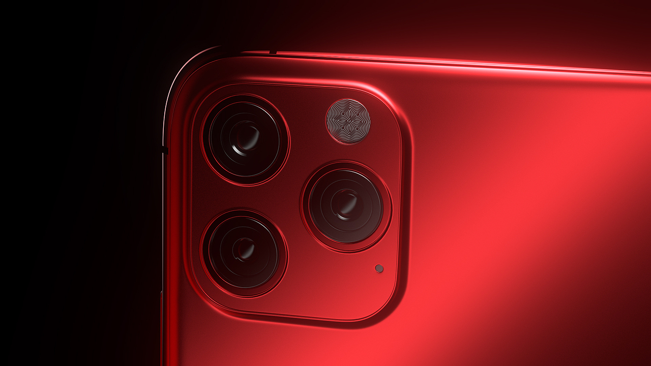 C4D产品动画iphone 11 pro扫光练习