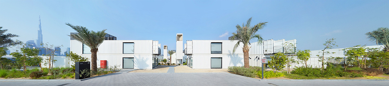 阿联酋集装箱人才中心办公楼