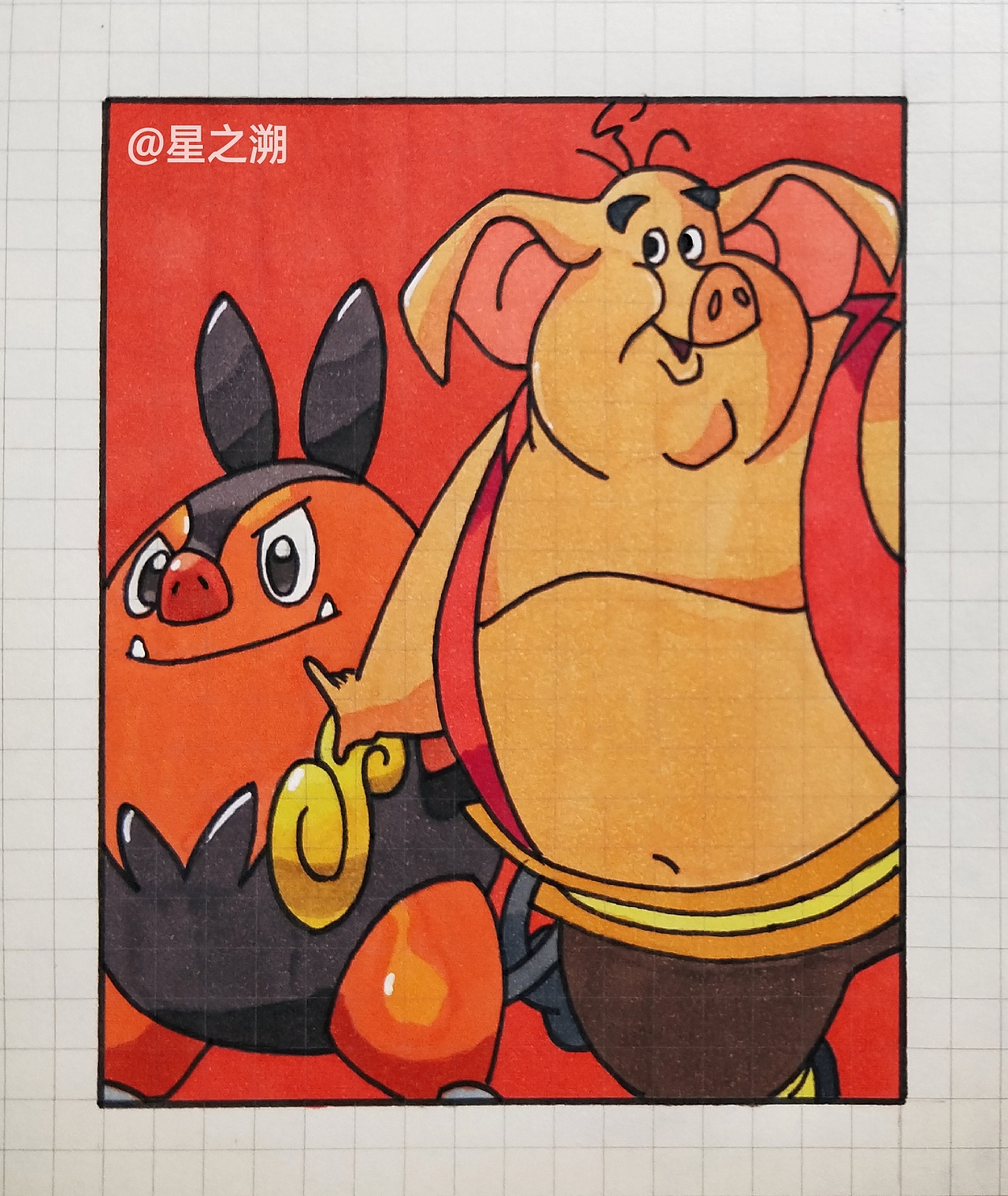 ❤️童年回忆 · 第一番（图ZMjI5Mjk4Njg4） - 单幅漫画 - 站酷设计师星之溯原创素材 - 站酷ZCOOL