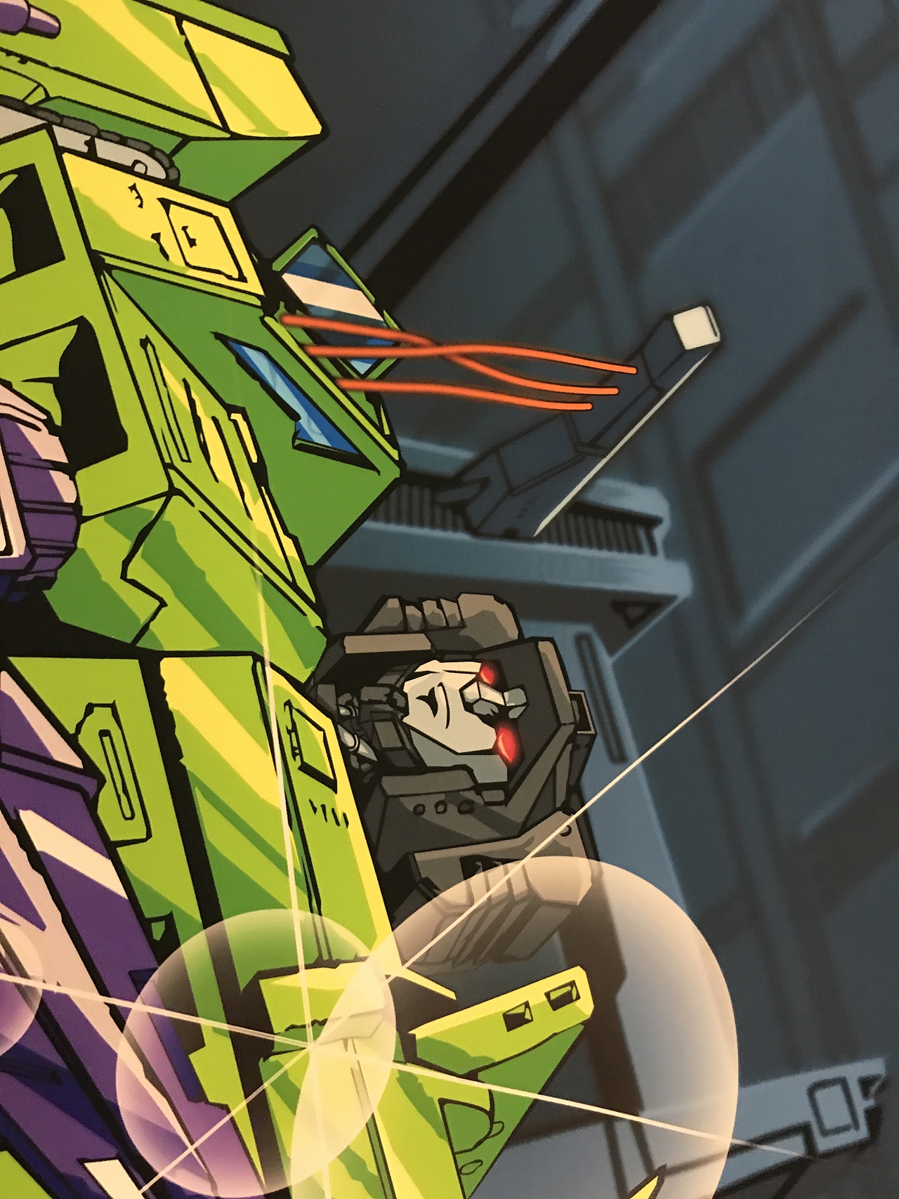 《变形金刚-大力神-海报》最大ai矢量海报印刷测试