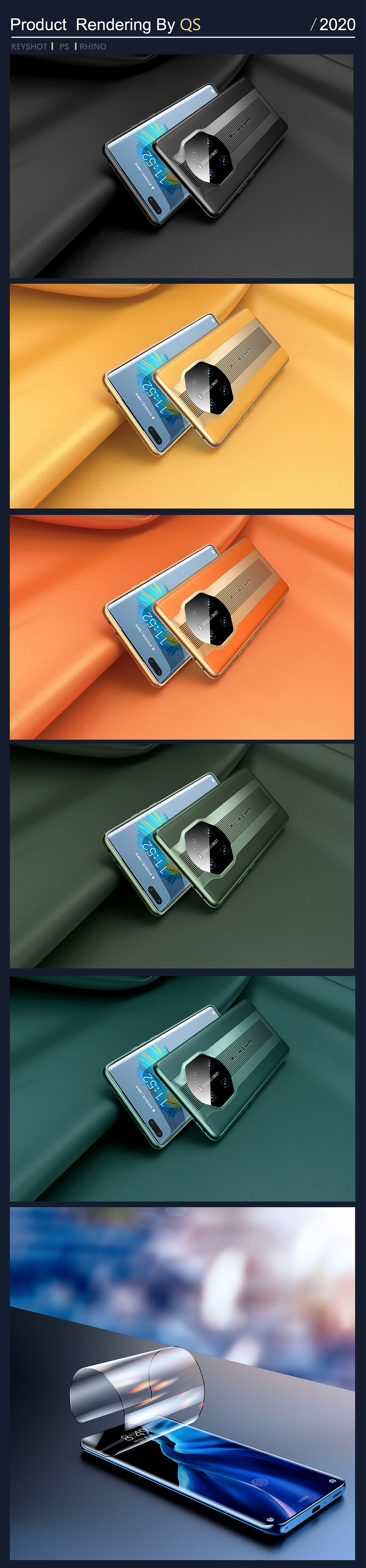 2020產(chǎn)品渲染總結(jié)/Keyshot Rendering（圖ZMjQzNTkzMjEy） - 產(chǎn)品 - 站酷設計師淺上原創(chuàng)素材 - 站酷ZCOOL