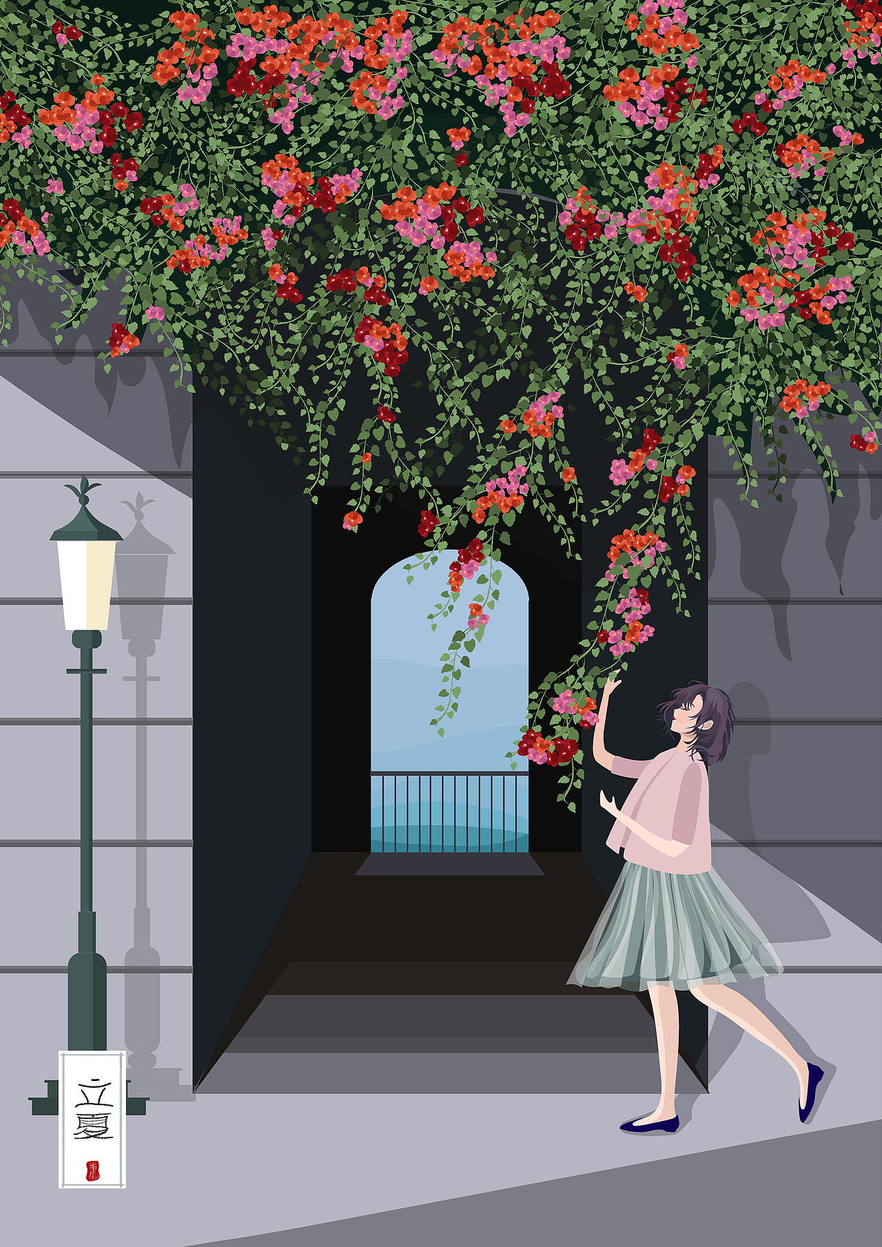 二十四节气系列插画