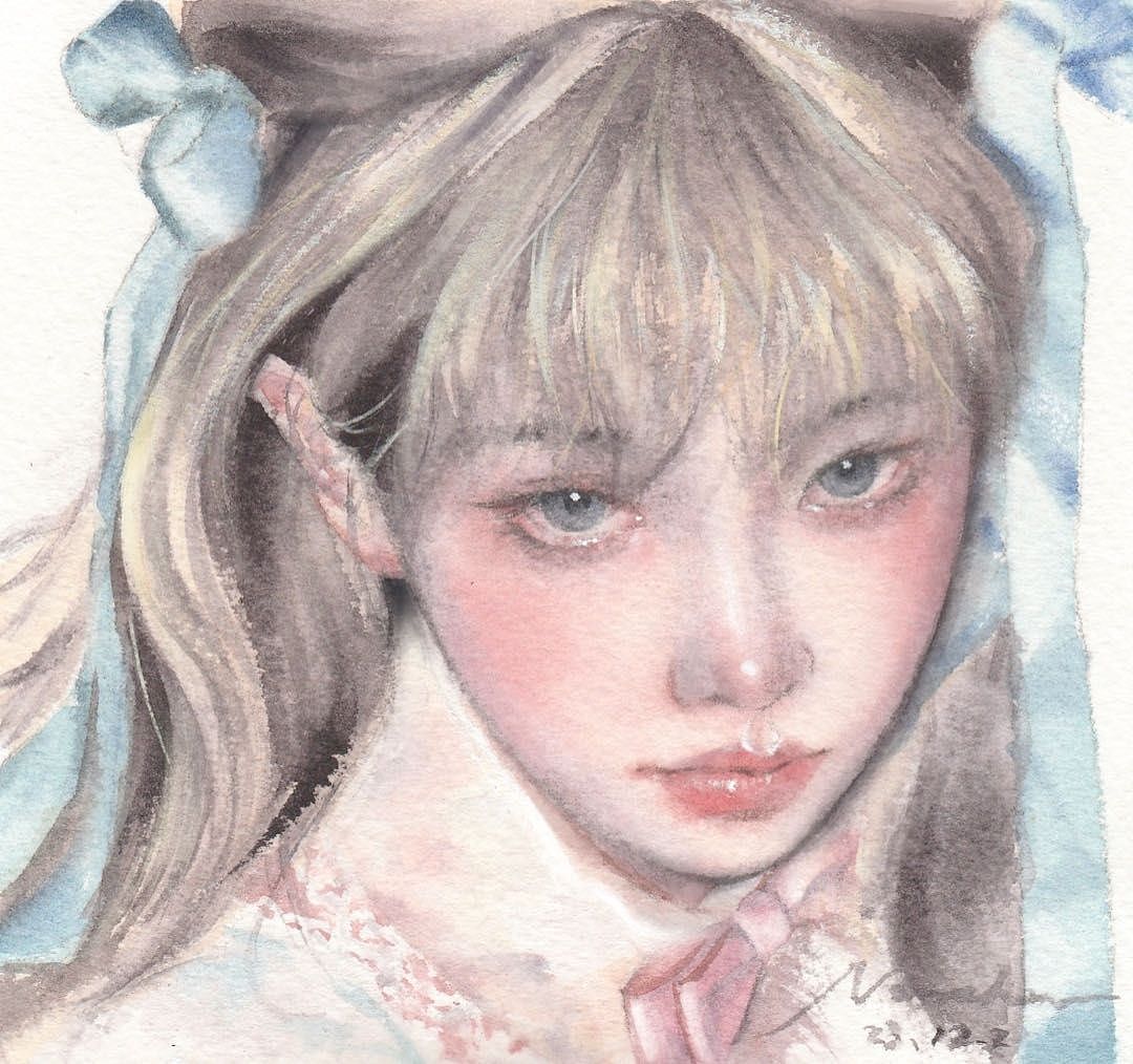 最近画的女孩子们（图ZMzY4OTY3MzU2） - 绘画 - 站酷设计师南山若尘原创素材 - 站酷ZCOOL