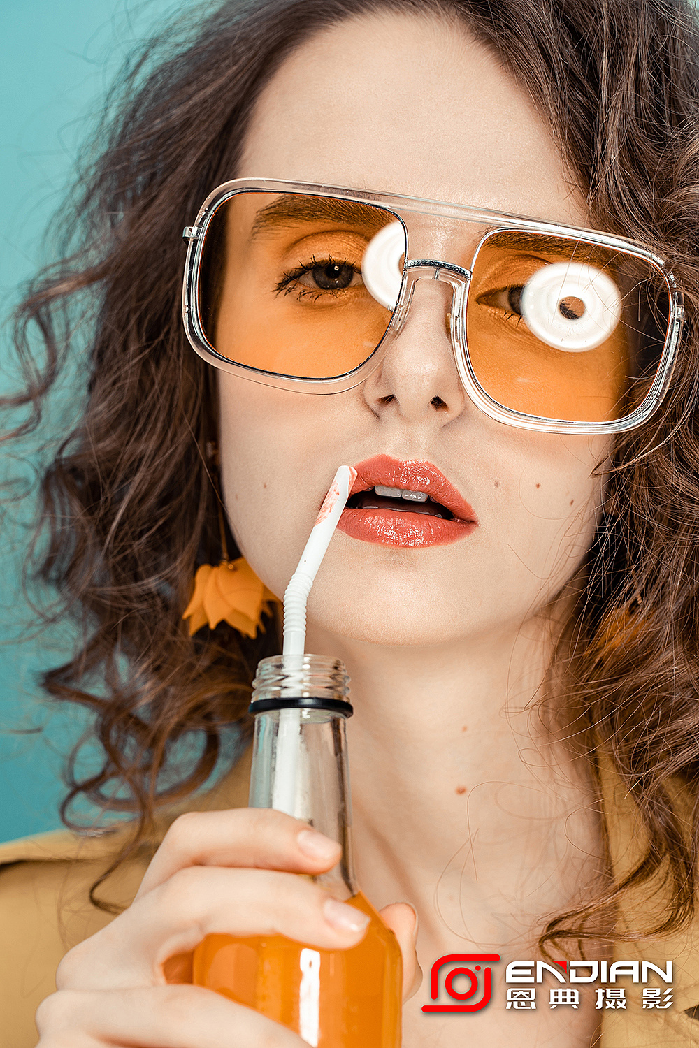 眼镜模特摄影