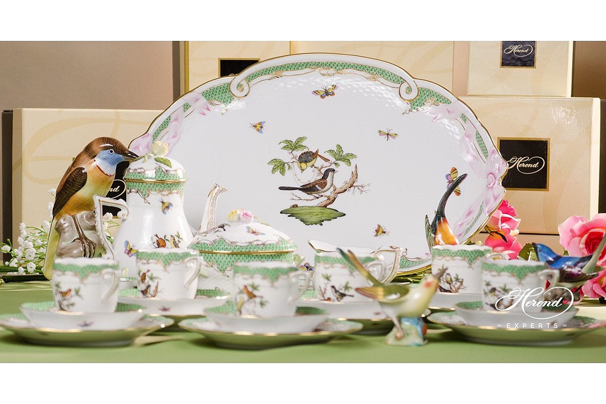 进口饰品Herend 延续百年的传统茶具