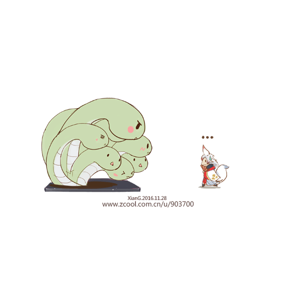 最近画的式神们一（图ZNjYzNzE3NjQ=） - 商业插画 - 站酷设计师冬眠的熊V原创素材 - 站酷ZCOOL