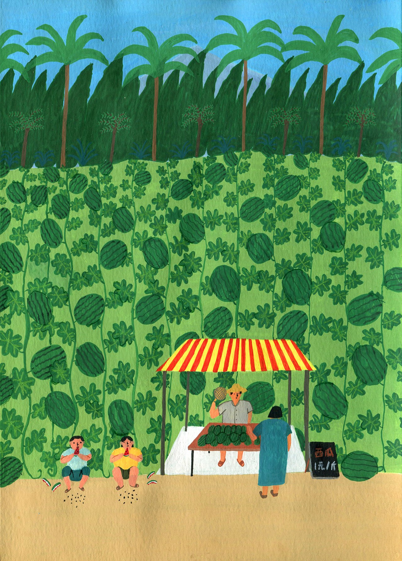 四季（图ZMjA1Mjk2ODg0） - 儿童插画 - 站酷设计师Edge_原创素材 - 站酷ZCOOL