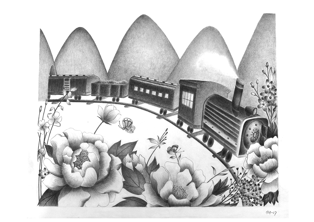 铅笔画（图ZMTI5MTMyNDYw） - 绘画 - 站酷设计师夏莫儿原创素材 - 站酷ZCOOL