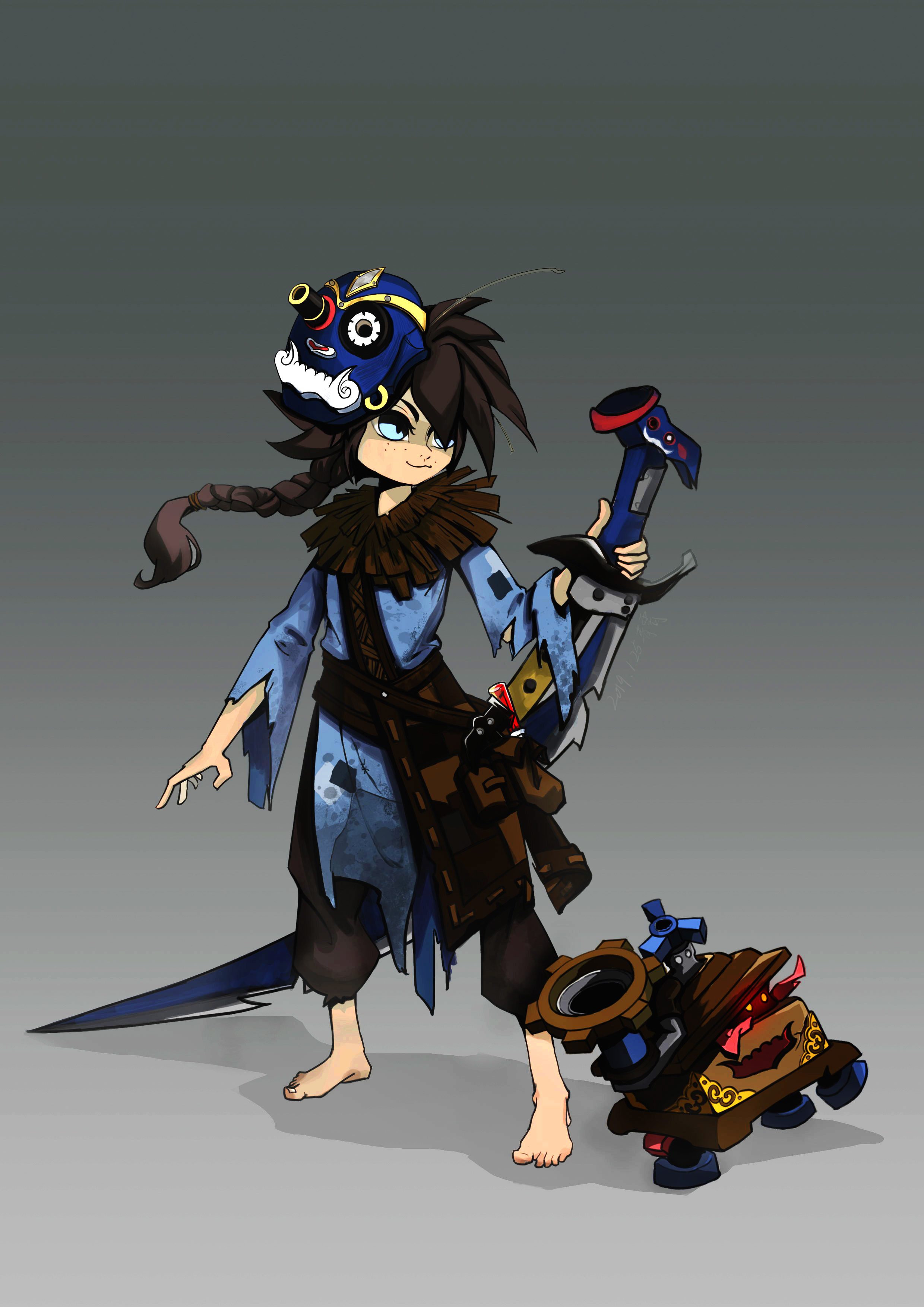 中国风蒸汽朋克_喵鱼喵喵-站酷zcool