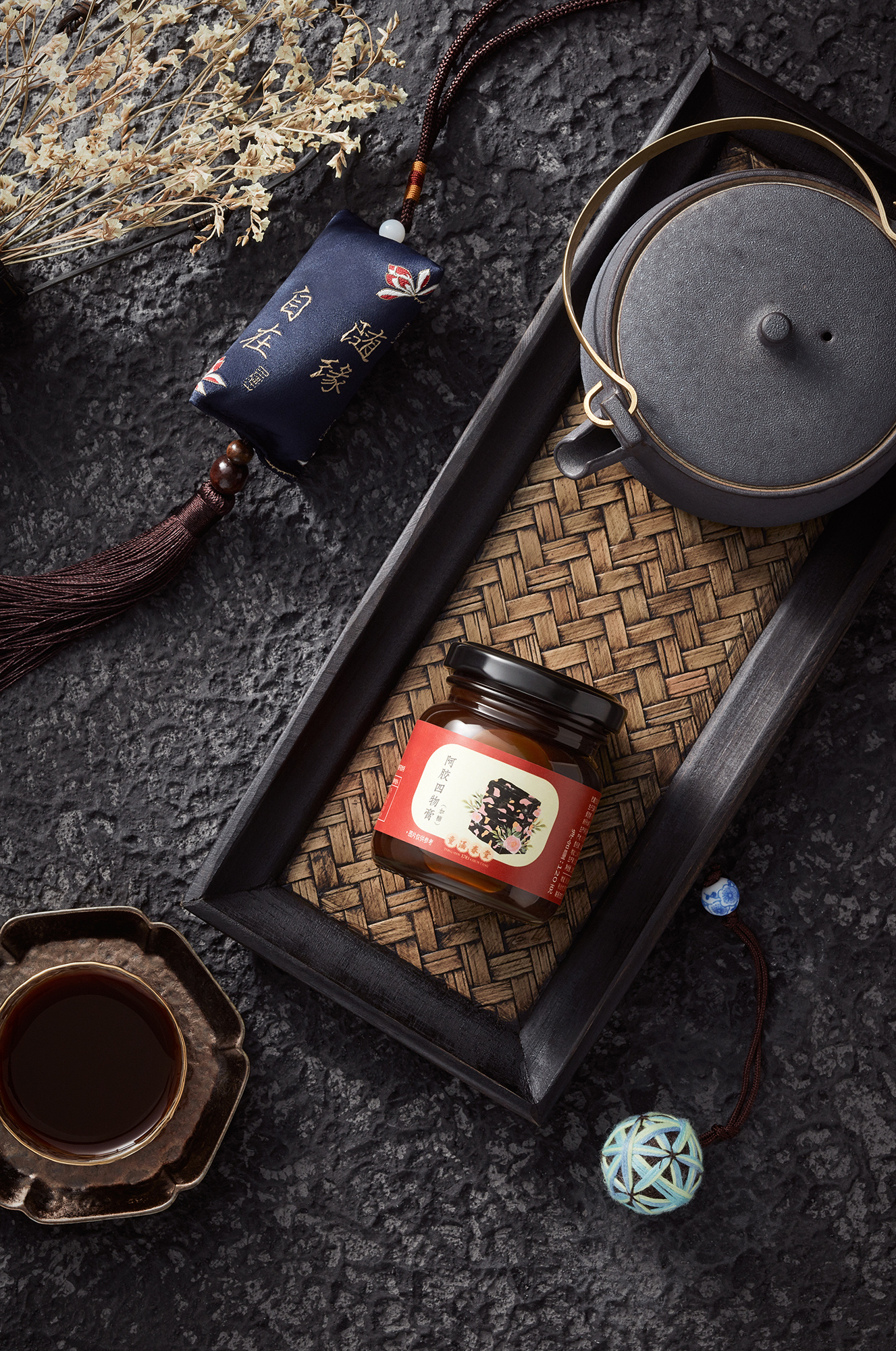 童涵春堂|阿胶四物膏药|sestudio摄影