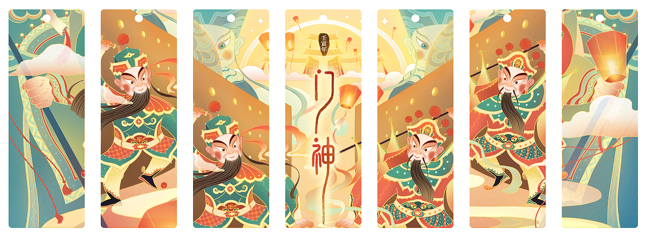门神（图ZMjgwNDExNzcy） - 商业插画 - 站酷设计师Ni9插画原创素材 - 站酷ZCOOL