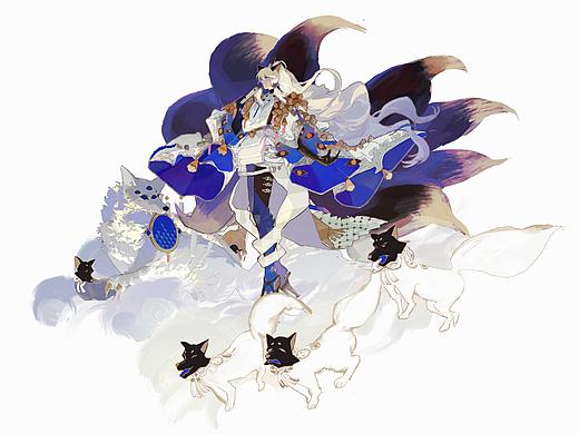 燼天玉藻前-無間鐘鳴（個(gè)人主頁(yè)-ZNDA5NTg1NDQ=） - 商業(yè)插畫 - 站酷設(shè)計(jì)師redum原創(chuàng)素材 - 站酷ZCOOL