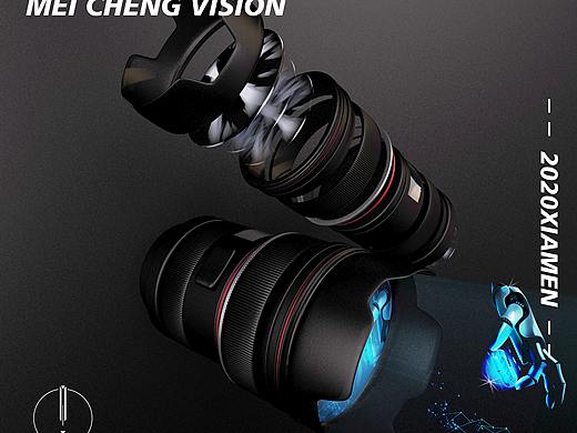 镜头（个人主页-ZNDI2MTMzNDQ=） - 电子产品 - 站酷设计师厦门美呈视觉设计原创素材 - 站酷ZCOOL