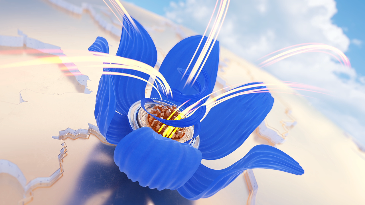 原創(chuàng)金色地球城藍(lán)色飄帶粒子穿梭片頭（圖ZMTc2NjExNjAw） - 動畫/影視 - 站酷設(shè)計師喬大帝的劍原創(chuàng)素材 - 站酷ZCOOL