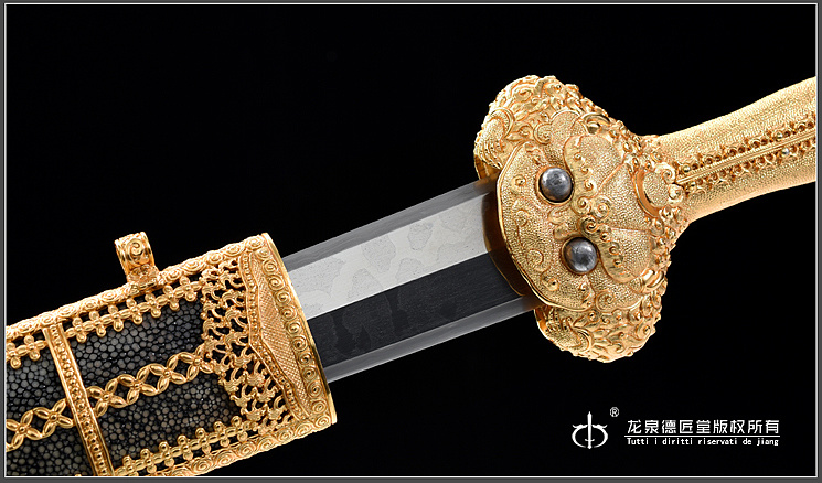 德匠堂宝剑-龙泉刀剑-豪华系列之永乐剑(dj-2800)