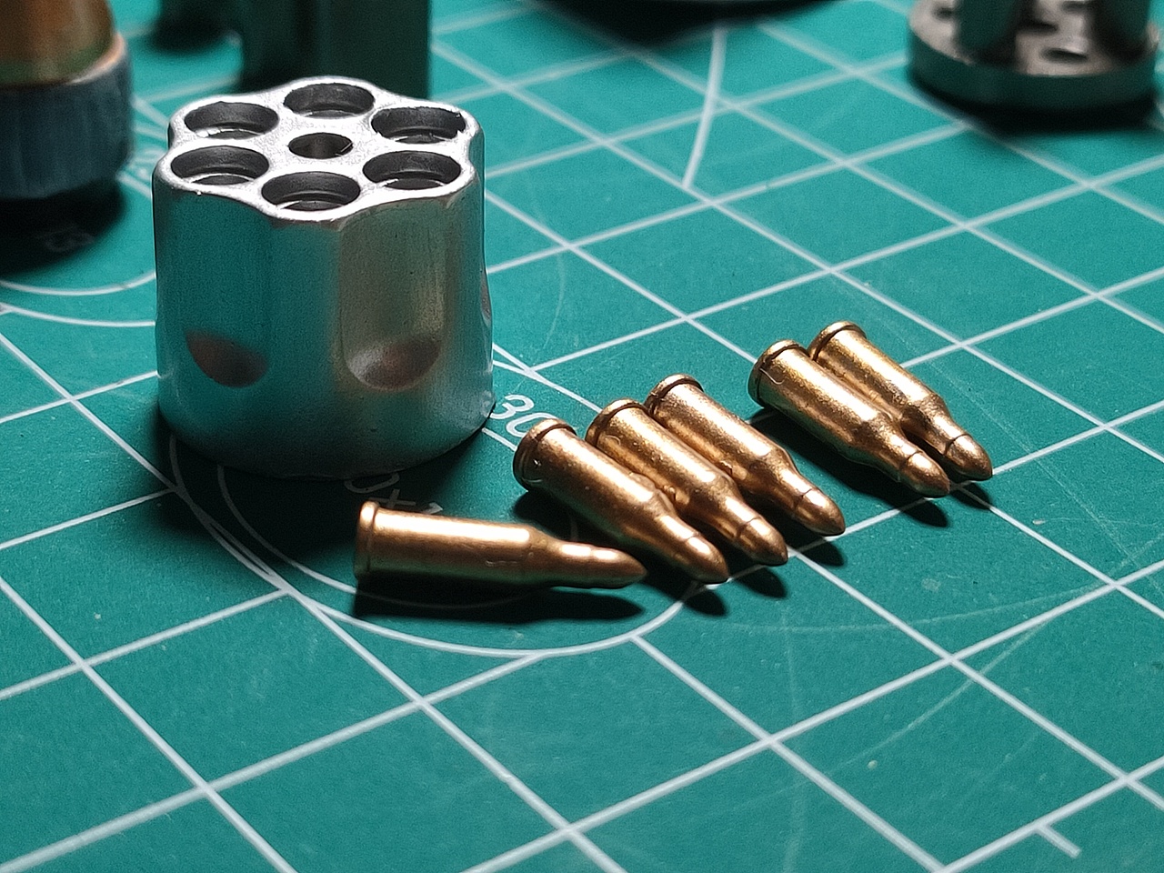 合金弹头重涂(模型上色)