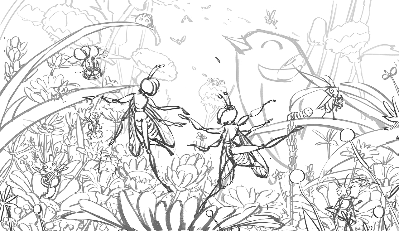 空中精灵（图ZMjYwODIyMDYw） - 创作习作 - 站酷设计师古怪的十一原创素材 - 站酷ZCOOL