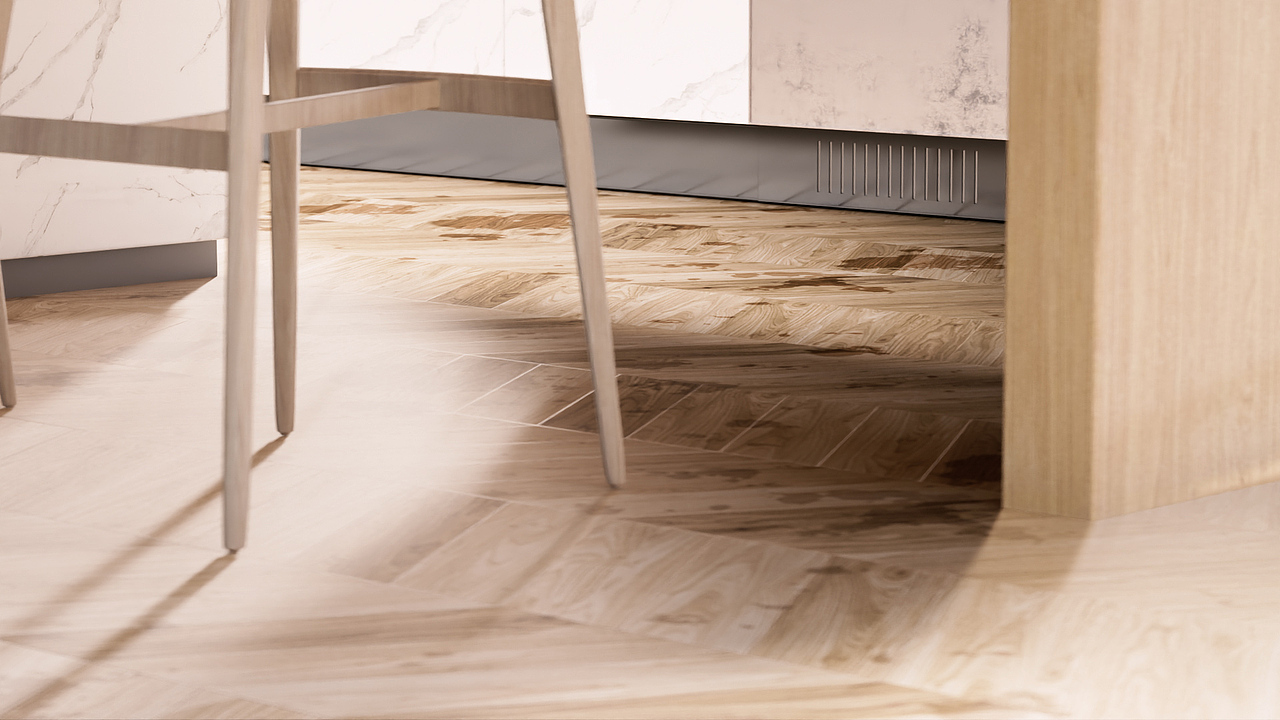 防滑厨房垫 三维动画设计