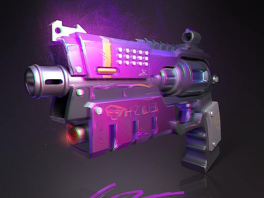 紫到爆炸的赛博朋克（个人主页-ZNTg3MDkxNDA=） - 游戏UI - 站酷设计师麓小羽原创素材 - 站酷ZCOOL