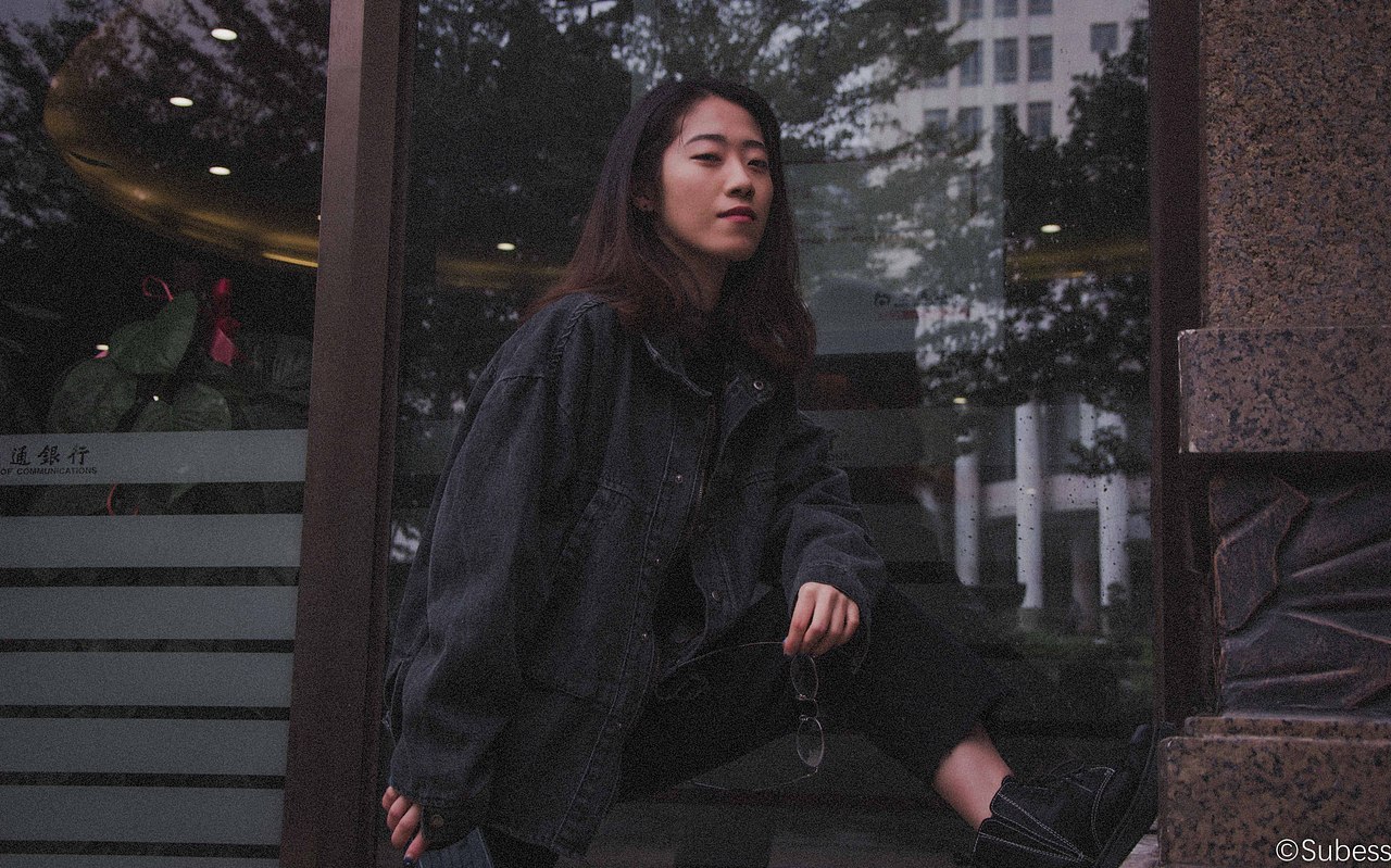 街拍冷酷高冷范