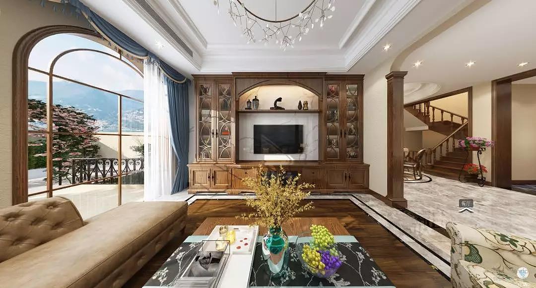 一墅一境|紫郡花园 美式田园