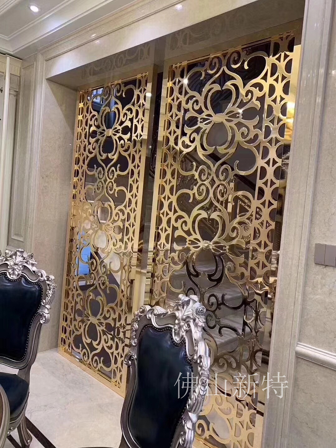 K金铝板雕花镂空屏风家装更适合（图ZMTkyODA1Mjk2） - 其他工业/产品 - 站酷设计师Z43926661原创素材 - 站酷ZCOOL