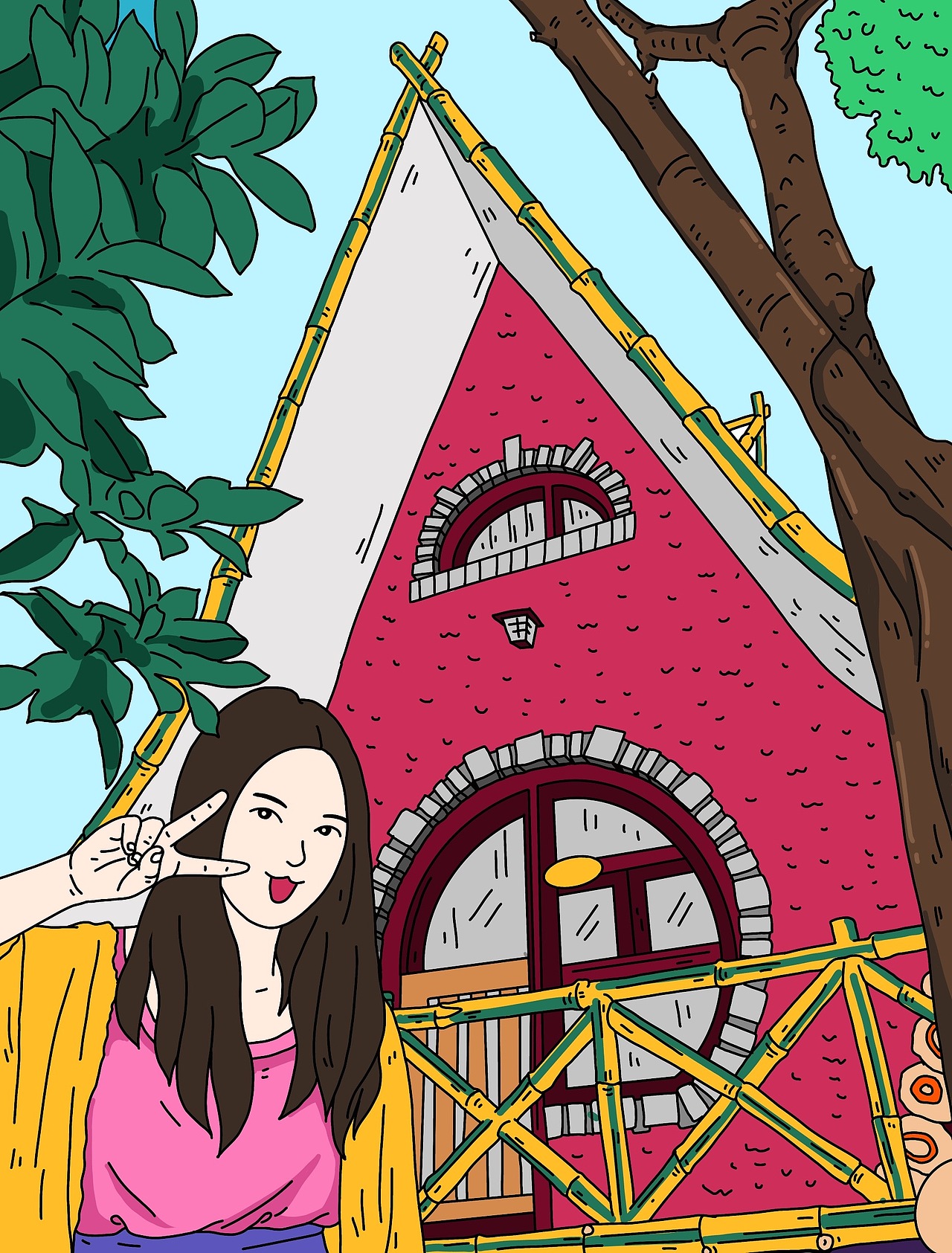 插画:78越南旅行-378|插画|艺术插画|moneylee_原创作品-站酷