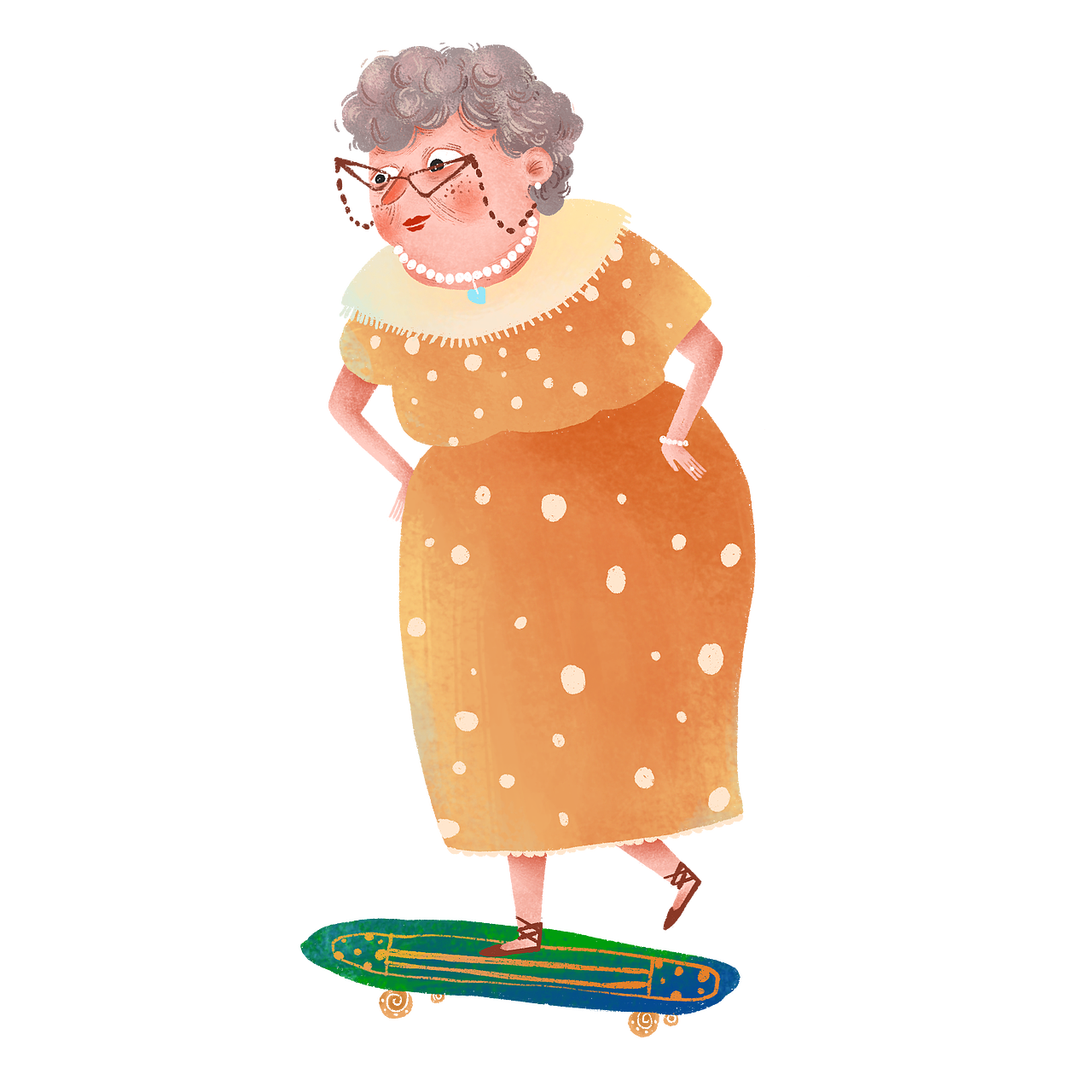 分享收藏花花世界迷人眼 ——浇花小妹老头来了头像插画重庆小面,就是