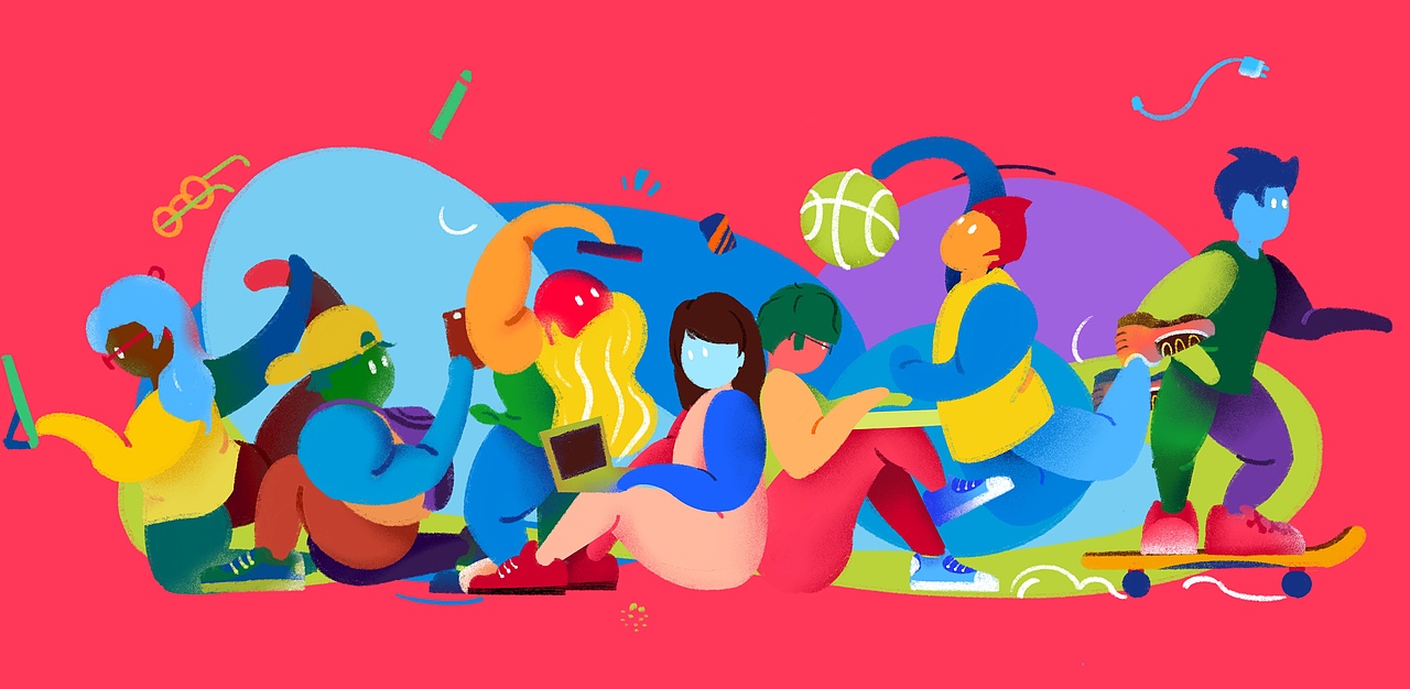 插画（图ZMTU4NTU2OTgw） - 创作习作 - 站酷设计师Dxm_原创素材 - 站酷ZCOOL