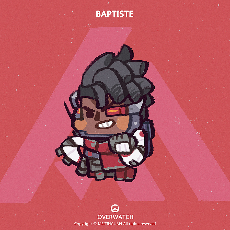 守望先锋哈瓦那行动Q版头像（图ZMTU0NjE2Njc2） - 艺术插画 - 站酷设计师MEITINGUAN原创素材 - 站酷ZCOOL