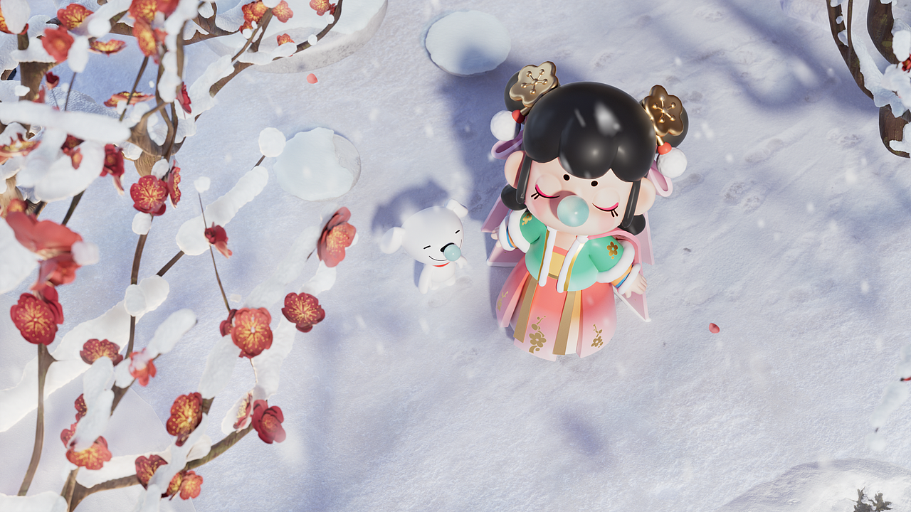Nanci&Joy初雪_若来X京东创意短片（图ZMjgwNTc4MDE2） - 动画/影视 - 站酷设计师ShawnPang原创素材 - 站酷ZCOOL