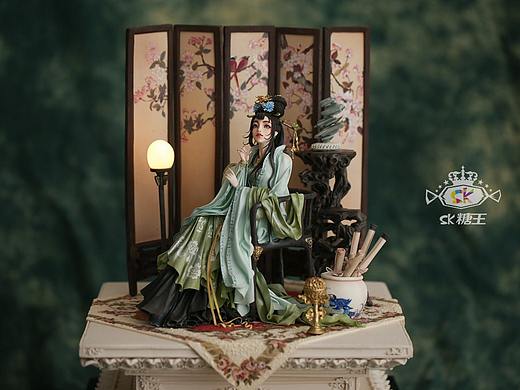 糖王周毅国际金奖蛋糕《武则天》高清细节图